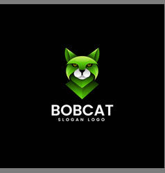 Logo Bobcat Gradient Colorful Style