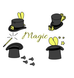 Rabbit In A Magic Hat Set Illusionist Entourage