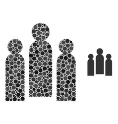 Crowd Composition Of Small Circles