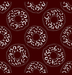 Seamless Pattern Donuts