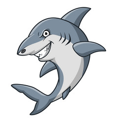 Angry shark Royalty Free Vector Image - VectorStock