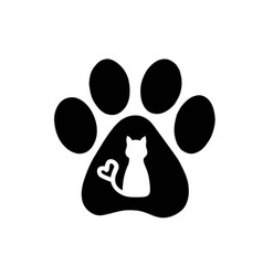 Cat Paw Icon Image