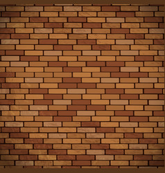 Detailed View Of Brown And Tan Brick Wall