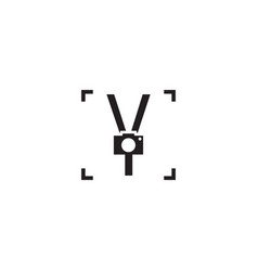 Letter Y And Camera Logo