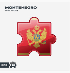 Montenegro Flag Puzzle