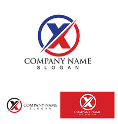 X Logo Template Icon