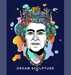 Queen Elizabeth Ii Portrait Dream Style