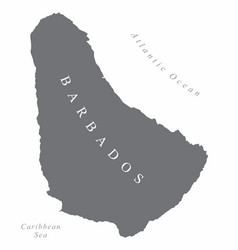 Barbados Region Map