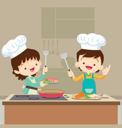 Daughter Cooking With Mam