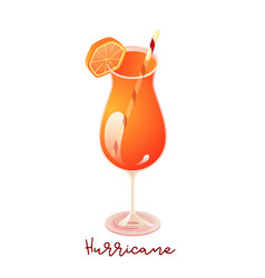 Hurricane Cocktail Summer Tropical Refreshing