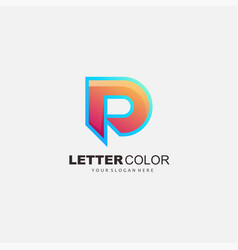 Letter P Design Logo Initial Template