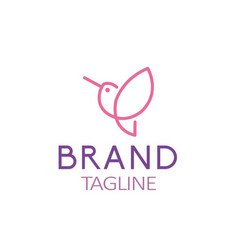 Logo Hummingbird Pink