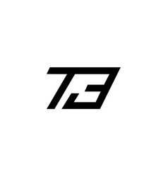 T3 Tb Logo Template Abstract Design