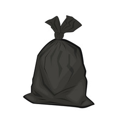 Black Plastic Garbage Bag