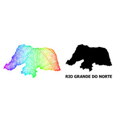 Linear Map Rio Grande Do Norte State