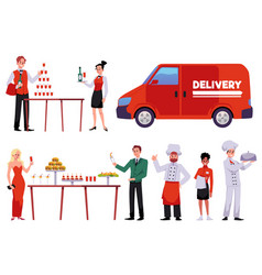 Catering Service And Food Delivery Flat