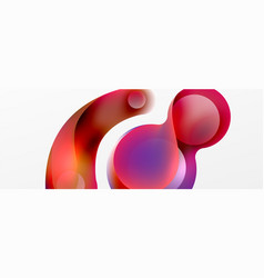 Fluid Abstract Background Liquid Color Gradients