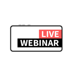 Live Webinar Video Internet Conference Icon