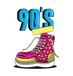 90s Retro Fashion Women Boot