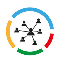 Relations Diagram Icon Eps