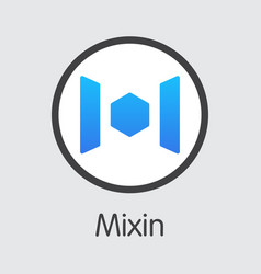 Xin - Mixin The Logo Of Virtual Momey Or Market