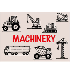 Handdrawn Machinery Doodles