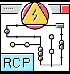 Rcp Electrical Plans Interior Design Color Icon