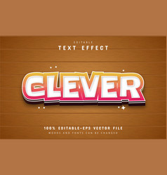 Clever Text Effect