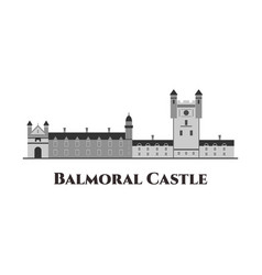 Balmoral Castle Scotland A Large Estate House