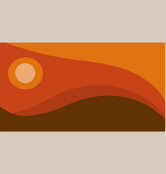 Orange Red And Brown Background Landscape Image