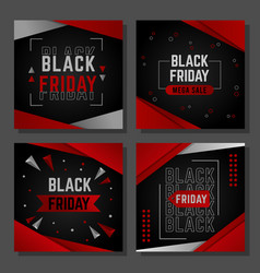 Black Friday Social Media Post Template Design