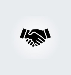 Business Partners Handshake Web Icon Successful