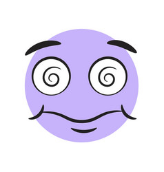 Funny Hypnotized Emoticon