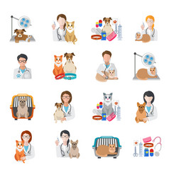 Veterinary Icon Flat