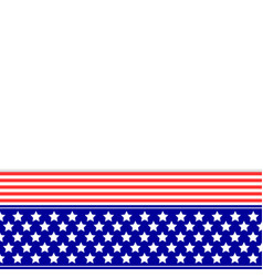 American Flag Symbols Border