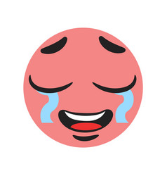 Funny Crying Emoticon