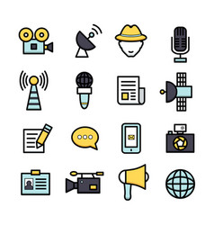 News Reporter Icons