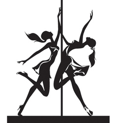 Striptease dance Royalty Free Vector Image - VectorStock