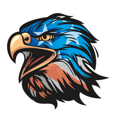 Usa Eagles Head Logo