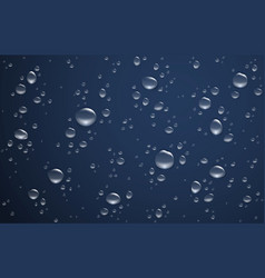 Water Drop Background Realistic Wet Rainy Window