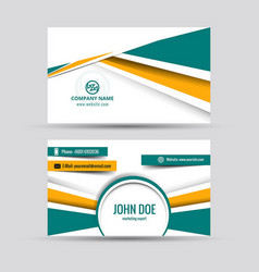 Colorful Bright Business Card Design