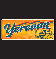 Erevan Armenian City Travel Sticker