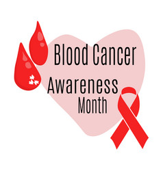 Blood Cancer Awareness Month Concept For Banner