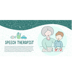 Concept Presentation Speech Therapy Cute