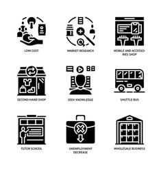 Small Business Icons Set