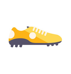 Sport Boot Icon Flat Soccer Shoe