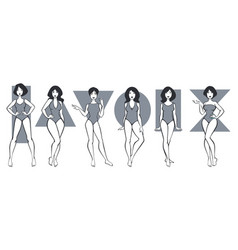 Women Body Shape Figure Types And Forms