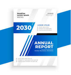 Corporate Annual Report A4 Brochure Flyer