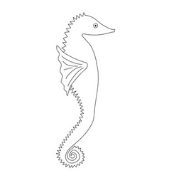 Seahorse Doodle