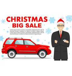 Car Showroom Christmas And New Year Big Sale